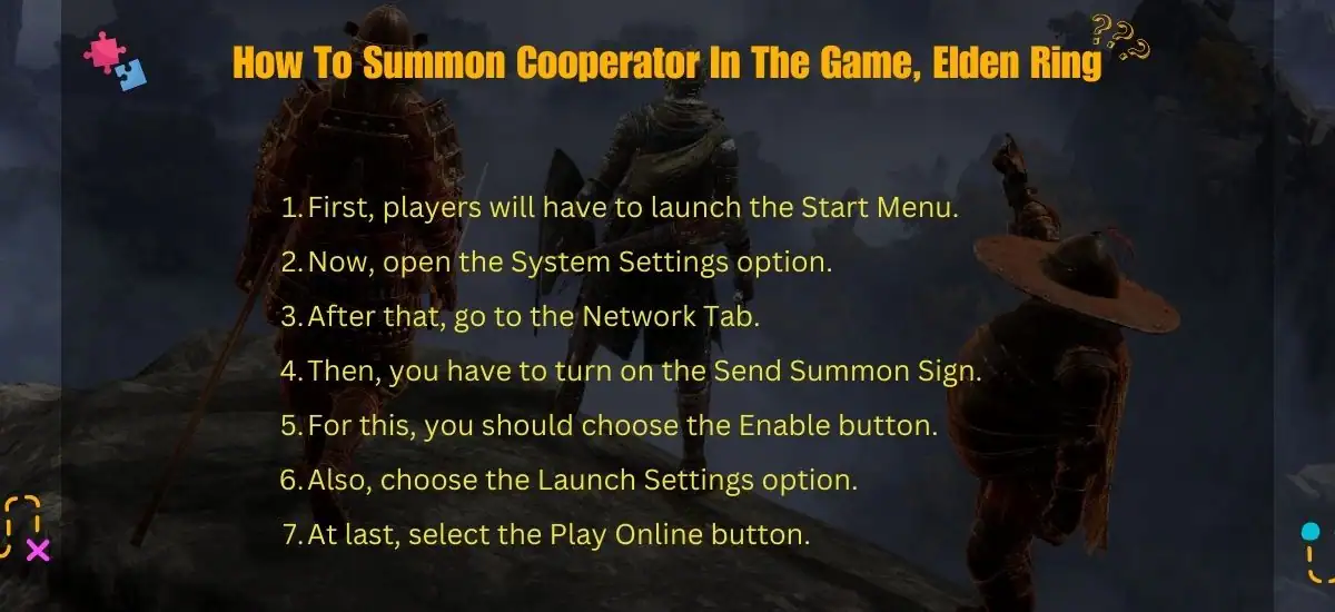 How To Summon Cooperator In The Game, Elden Ring