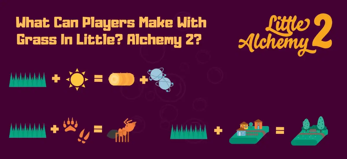 How To Make Grass In Little Alchemy 2