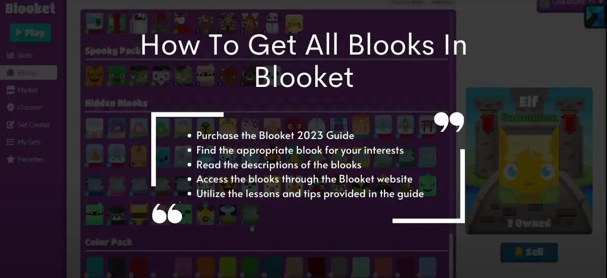 How To Get All Blooks In blooket