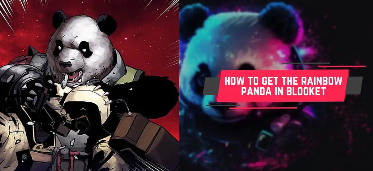 how to get the rainbow panda in blooket