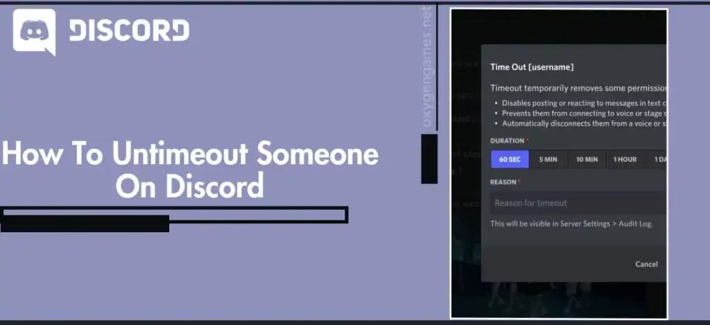 how to timeout Someone on Discord